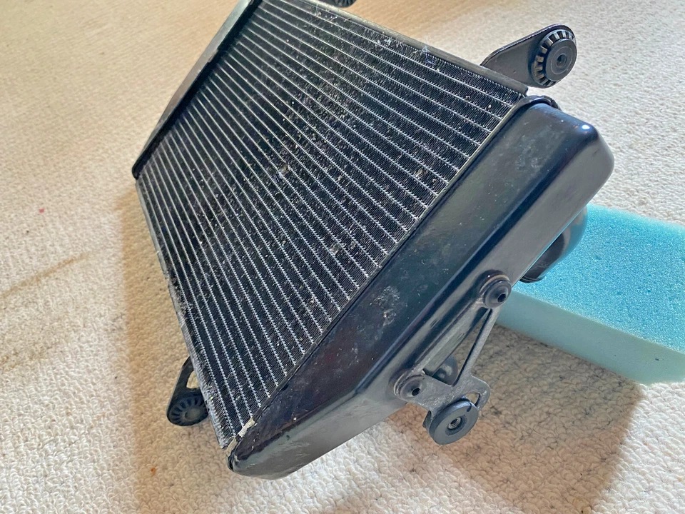 Ducati Multistrada 1200 1200S radiator rad water cooler + fan set — 第 3/4 张图片