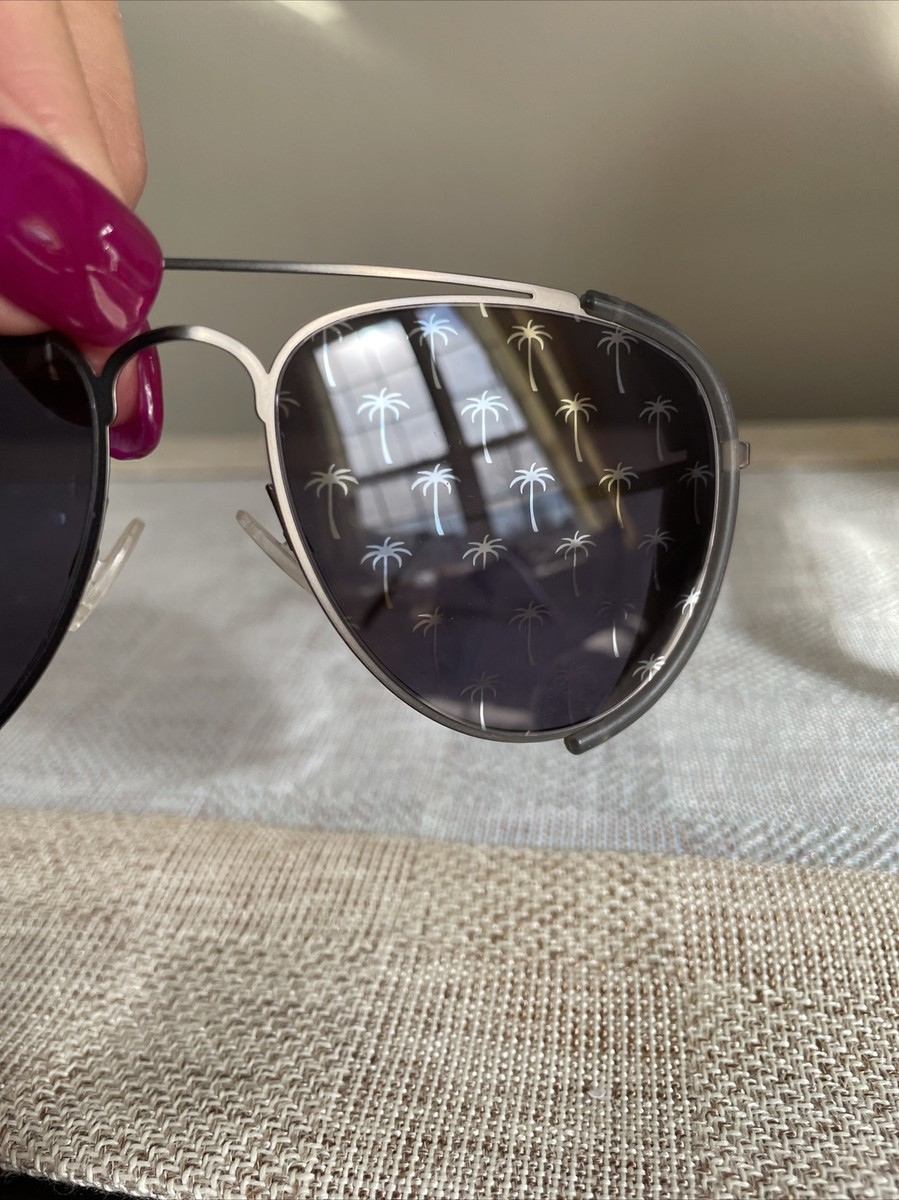 Tomas Maier Rubber Blinders Palm Tree Printed Mirrored  display picture 1