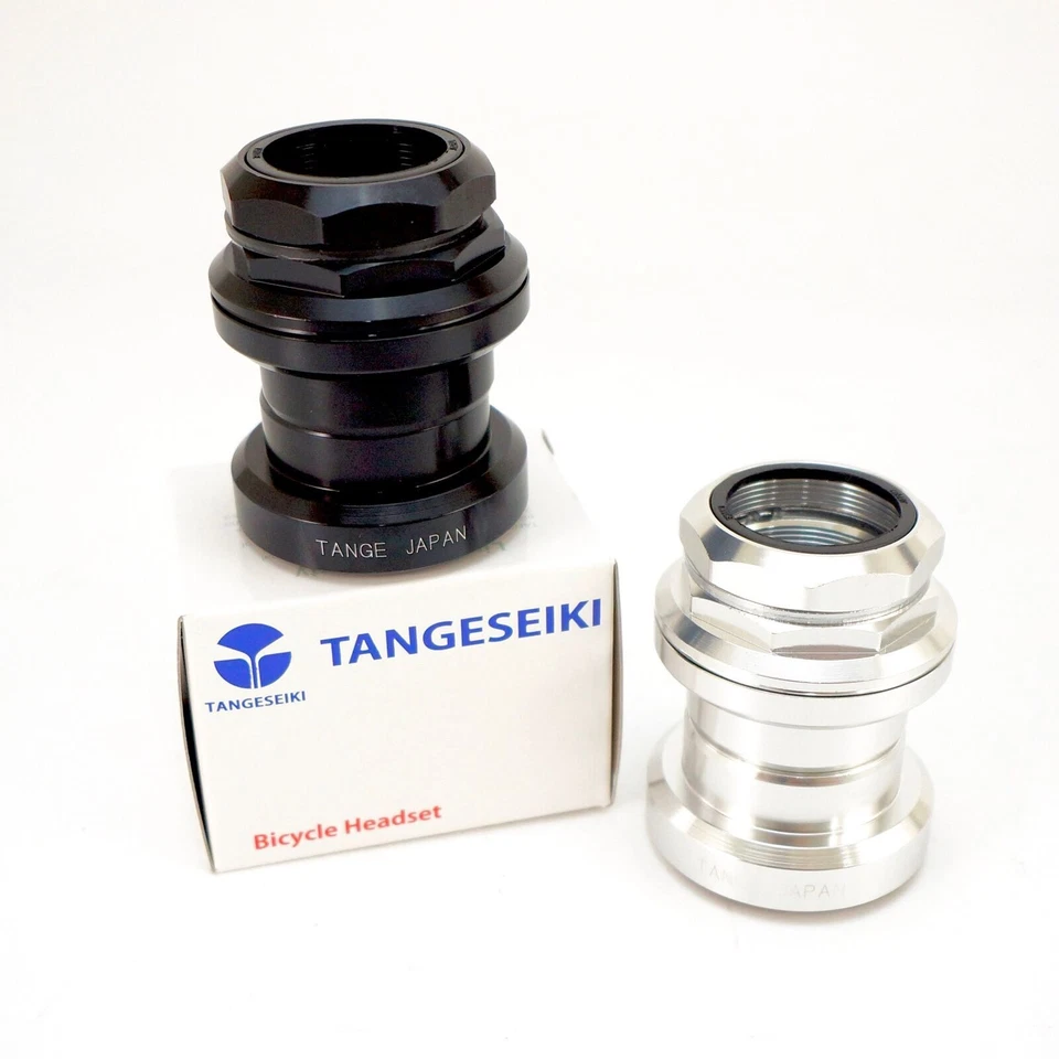 Tange Seiki Falcon FL270C Old School Threaded Bike Headset 1 1/8" Silver/Black - Image 3 of 4