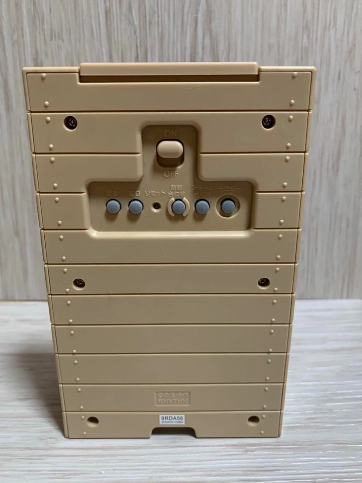 Como nuevo ¡RARO! UNA PIEZA Luffy figura en forma reloj despertador funcionando niños adolescentes Foto 4 de 4