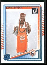 2025 Panini Donruss WNBA | Saniya Rivers RC Rated Rookie #92