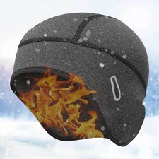 Winter Fleece Warm Cap Windproof Ski Skull Cap Running Beanie Hat for Men Women