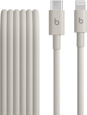 Original Apple Beats USB-C auf Lightning Gewebtes Kabel 1,5m MDGL4ZM/A Grau OVP