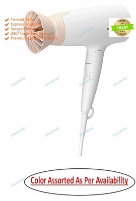 Philips 1600 Watt Hair Dryer 3 Speed Heat Cool Shot Setting For Quick Drying