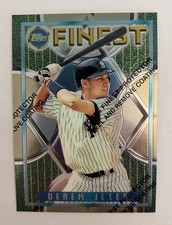 1995 Topps Finest Insert Derek Jeter #279 card
