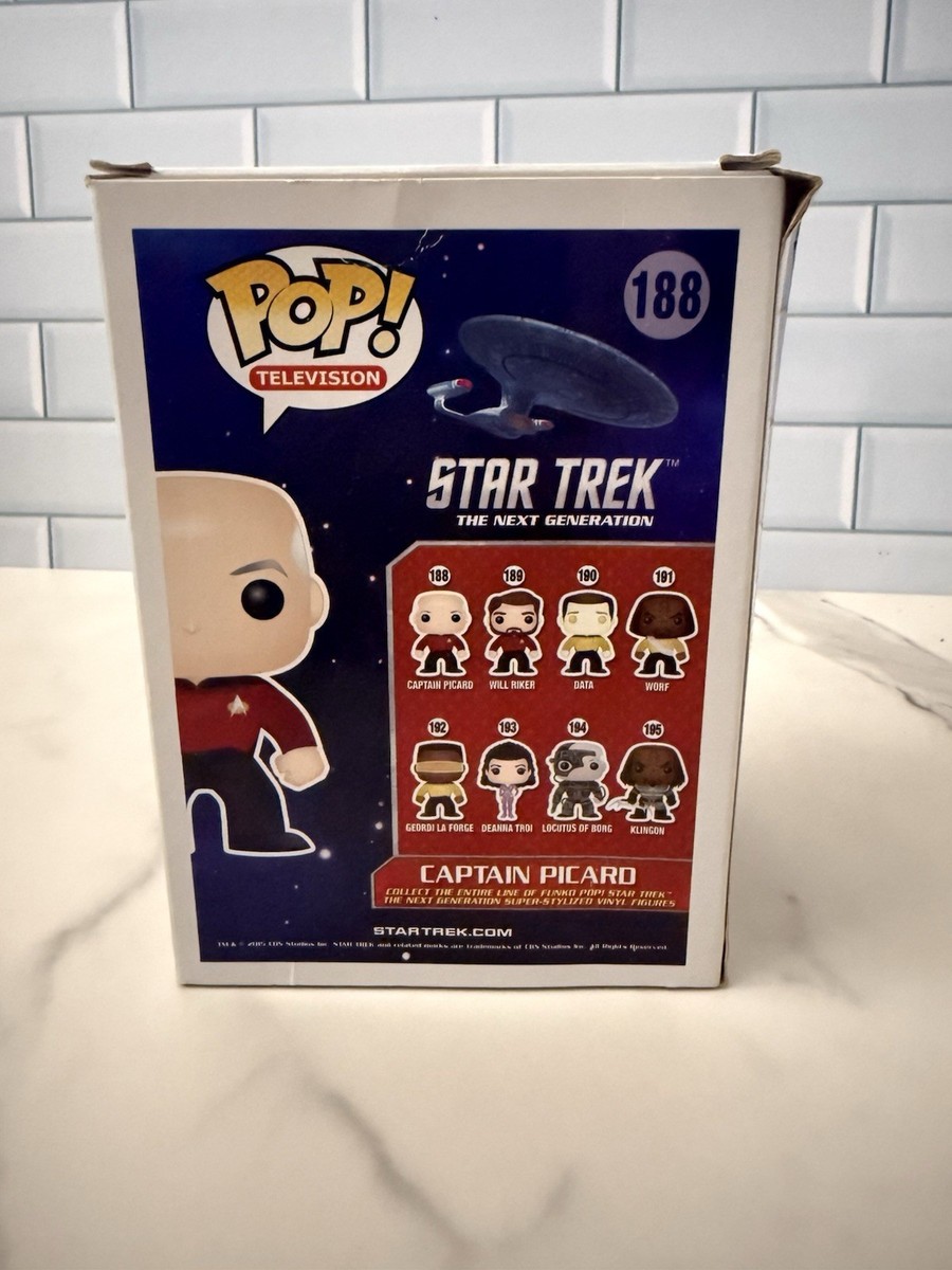 Funko Pop! Vinyl Captain Picard Star Trek: The Next Generation
