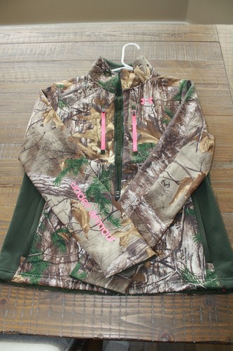Under Armour Realtree XTRA Camo Scent Control Ladies Windproof Jacket Size M