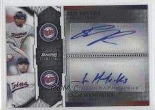 2011 Bowman Sterling Dual 86/225 Ben Revere Liam Hendriks #BSDA-RH Auto 07i7