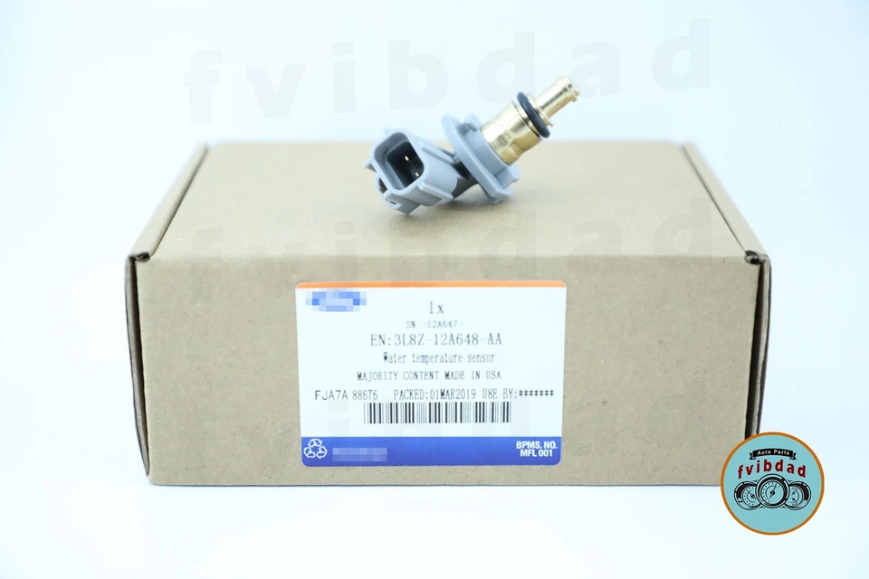 OEM 3L8Z12A648AA For FORD Escape Focus Fusion Coolant Temperature Sender Unit - Image 4 of 4