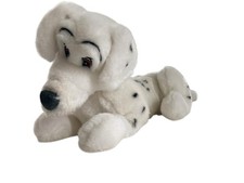 VTG Disney 101 Dalmatians Perdy Puppy Dog 14 Mom Stuffed Plush Red Collar