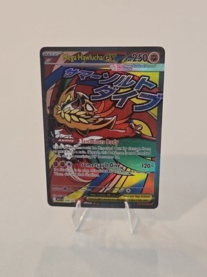 Pokemon TCG Mega Hawlucha Ex 268/217 Ascended Heroes English Mega Attack Rare NM