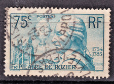TIMBRE 1936 FRANCE YVERT N° 313-OBL. TB-VOIR SCAN R/V-
