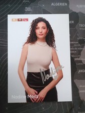 Autogramm Nadine Menz Unter Uns Original Hand...