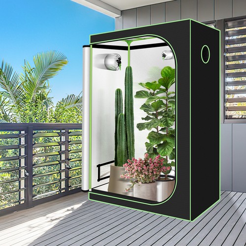 Growbox Tent Komplettset Black Growroom Growzelt Gewächshaus Growschrank - Bild 10 von 15