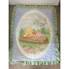 Vintage Disney Ruffled Nursery Comforter Wall Hanging