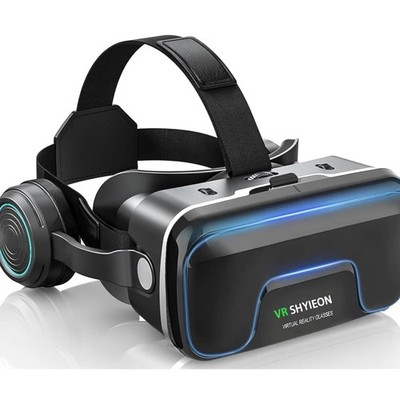VR Brille für Handy 3D Virtual Reality Headset mit HD, Anti-Blaulicht, Verste...