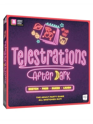 USAOPOLY Telestrations: After Dark (2025 Refresh) - Party Game New