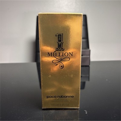 Paco Rabanne 1 Million Eau de Toilette Spray, Regular Size 3.4 fl oz