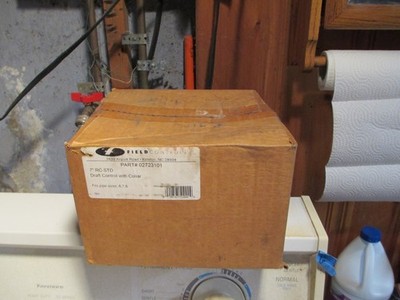 FIELD CONTROLS 7 INCH BAROMETRIC DRAFT CONTROL WITH COLLAR FOR FLUE PIPES NEW