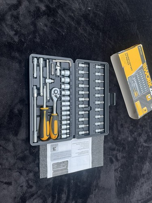 #ad Workzone 47 Piece Socket and Bit Set Model 8448336 $26.52