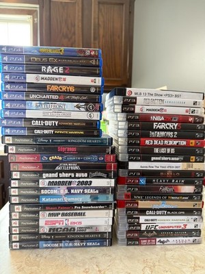 PlayStation Game Lot   PS2 PS3 PS4 Titles   $1.99 $24.99 Each   Bundle & Save!