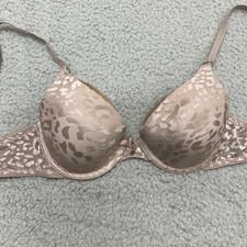 Maidenform 34B Bra Demi 0795XJ One Fab Fit Everyday Demi Underwire T-Shirt Bra