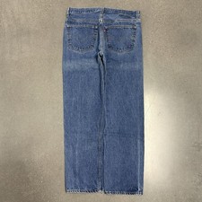 Vintage 90s USA Levi  s 501XX Medium Wash Button Fly Jeans 38x34 34x30 Actual