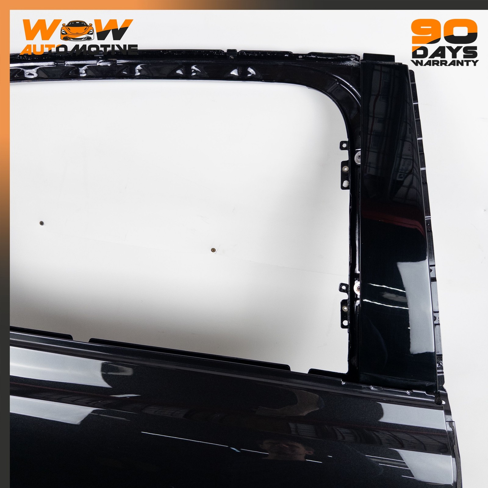 14-19 BENTLEY FLYING SPUR REAR RIGHT PASSENGER SIDE DOOR SHELL PANEL BLACK OEM