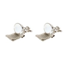 2 Pcs Men's Shirt Studs Sets Cuff Links for Mens Shirts Cufflinks Buttons