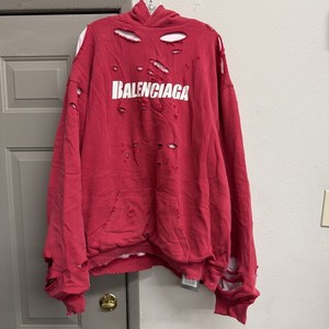 Balenciaga Destroyed Hoodie | eBay