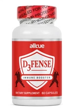 Allnue D3FENSE Immune Support – Vitamin D3 – 60 Caps – Daily Immunity Boost