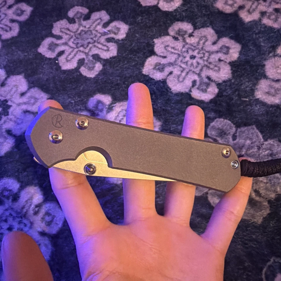 Cuchillos Chris Reeves pequeños Sebenza 31 lisos tanto - vidrio de funcionamiento limitado granallado Foto 2 de 3