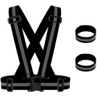 Warnweste Fahrrad, Reflektorband, Kleidung, Laufweste, Sicherheit, reflektierend