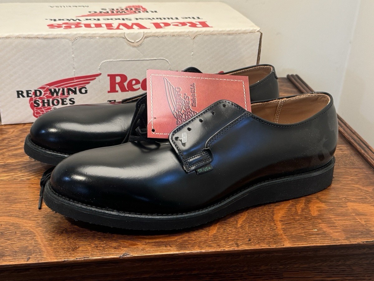 RED WING POSTMAN OXFORD shoes NOS IN BOX 00101 US 12 B UK 11 1980s