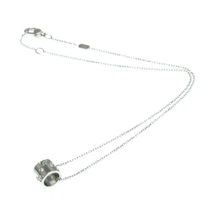 Bijou collier Gucci icône argent blanc or authentique