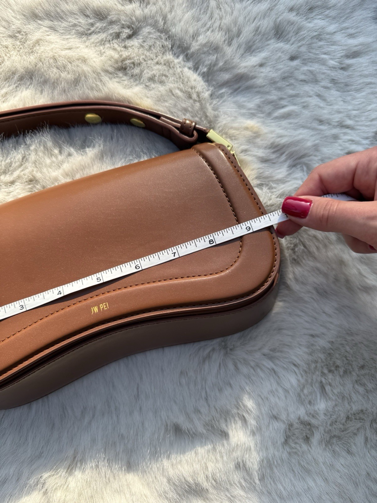 JW PEI Joy Bag - Brown Vegan Leather Shoulder Bag New image 6