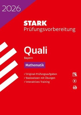 STARK Mathematik 9. Klasse - Quali Mittelschule 2026 Bayern - Prüfungsvorbereitu