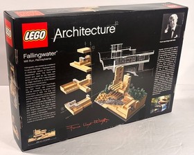 LEGO 21005 Architecture Frank Lloyd Wright FALLINGWATER SIGNED Complete RETIRED