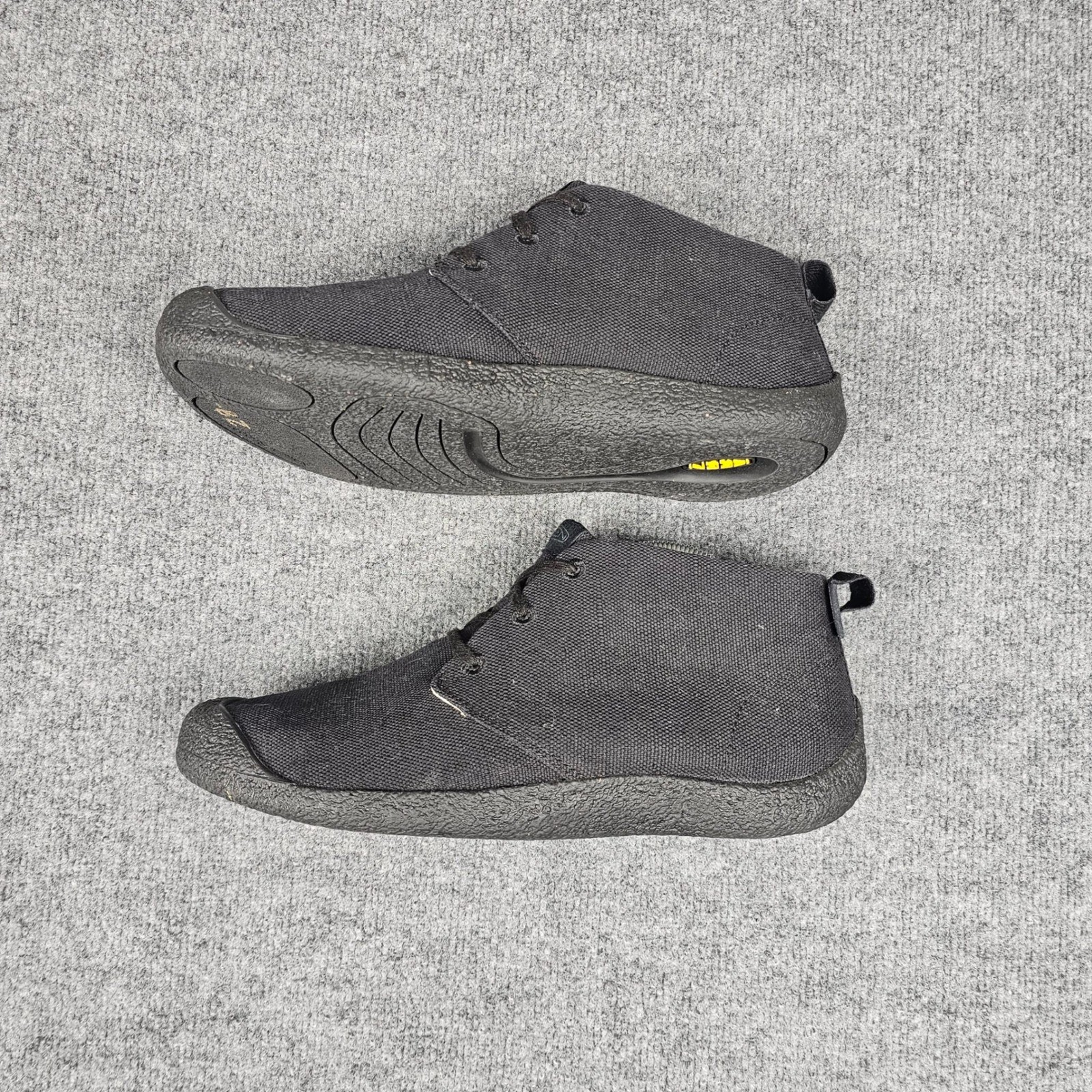 Stivali KEEN Mosey Chukka uomo 13 neri tela stringati scarpe casual 1027317