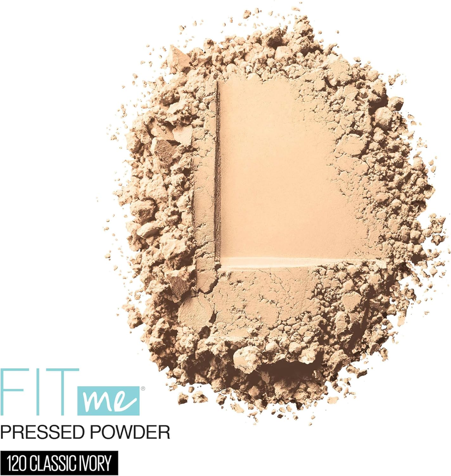 New York Fit Me Matte & Poreless Pressed Powder - Classic Ivory 120,0. ...
