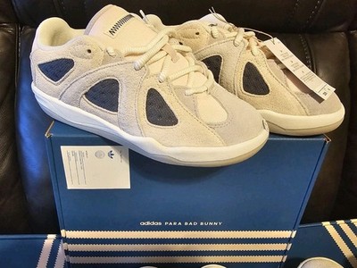 Bad Bunny x adidas BadBo 1.1 Chalk White LC5466 Size 4.5 NEW IN HAND PRE-RELEASE