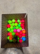 100 multi color golf balls Titleist, Callaway, Bridgestone no yellow