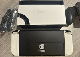 Nintendo Switch OLED Model HEG-001 Handheld Console - 64GB - White