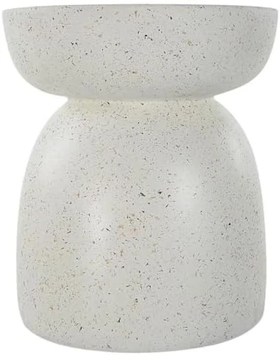 Inhale Accent Table - Stylish 17.75" Tall & 15.75" Wide Design - Picture 2 of 2