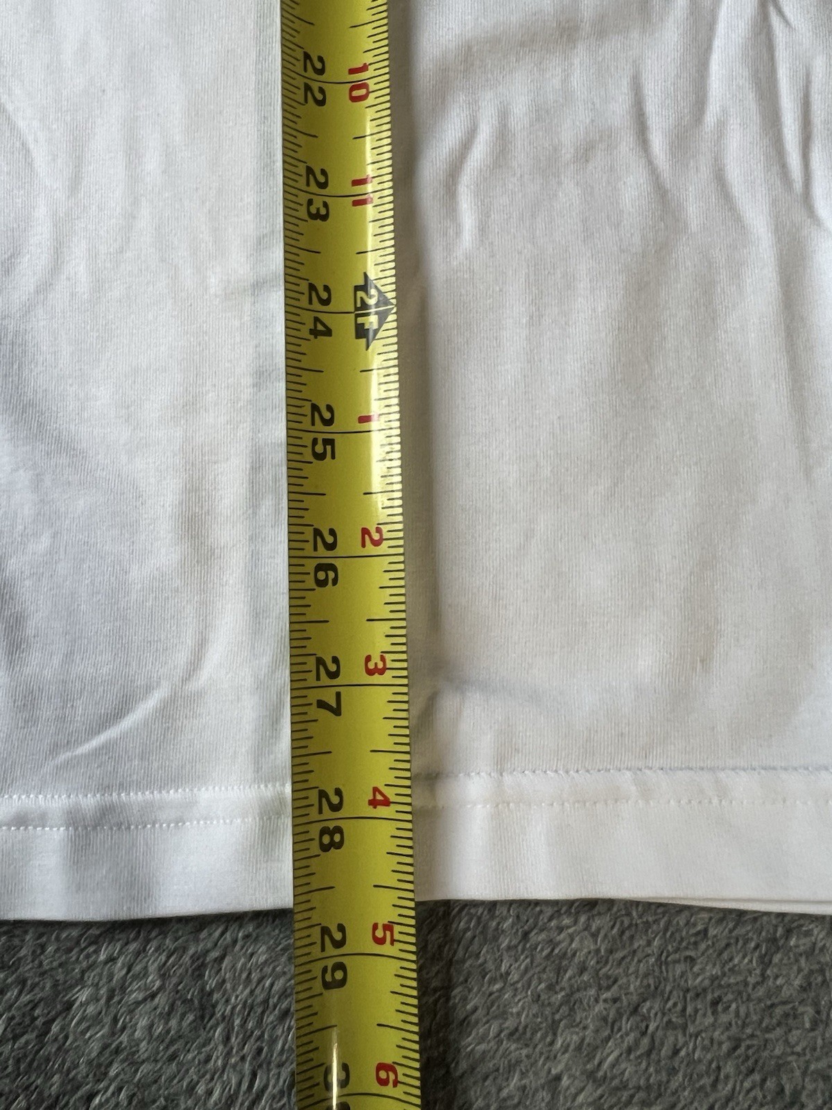 Nike Men's  V-NECK T Shirt Slim Cotton Stretch Fit Plain White thumbnail 4