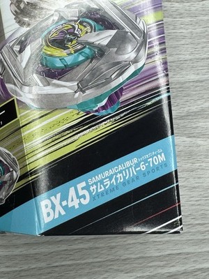 Takara Tomy Beyblade X | BX-45 Samurai Calibur 6-70M - Japan | eBay