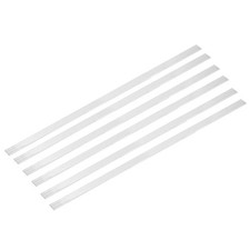 6 Pcs 5/64" Thick  x 19/32" Width x 16" Long Square 6061 Aluminum Flat Bar