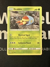 Pokemon - Grubbin 18/214 - Unbroken Bonds - Yuka Morii - Near Mint