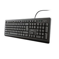 Trust Primo Tastatur Usb Qwerty Italienisch Schwarz