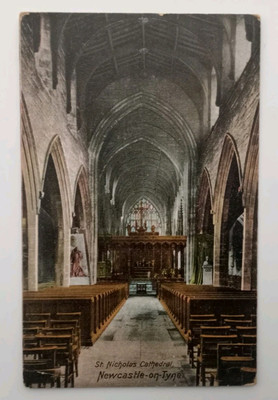 Antike Postkarte - St. Nicholas Cathedral Newcastle Upon Tyne 
